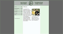 Desktop Screenshot of nadja-weiss.de